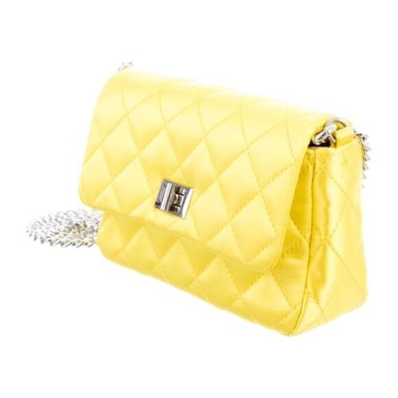 India Hicks Consort Bag - Yellow - NEW - Picture 6 of 10